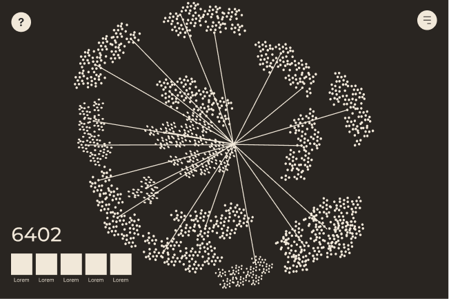 Map of Memories Wireframe